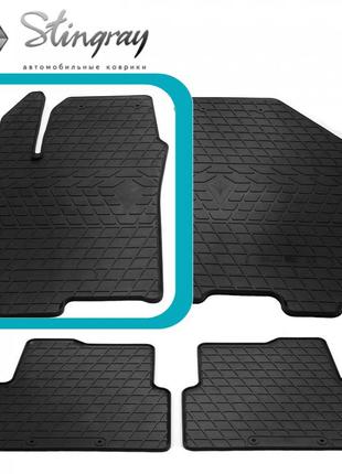 Коврик в авто daymart передний левый на chevrolet aveo (t300) (2011-...) шевроле