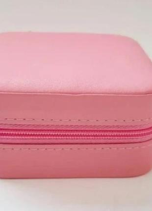 Шкатулка-органайзер для украшений, кожаная