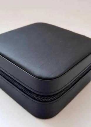 Шкатулка-органайзер для украшений, кожаная