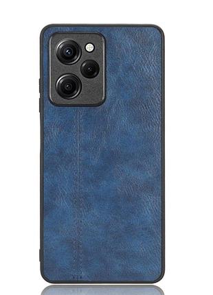 Чохол для смартфона cosmis leather case for poco x5 pro 5g blue