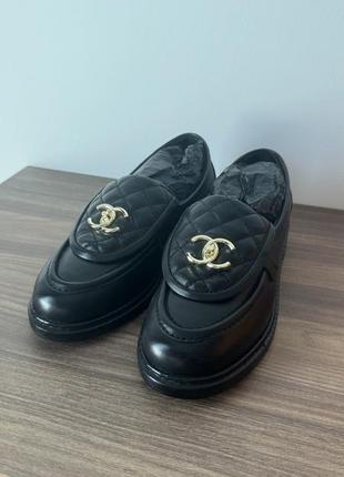 Лоферы chanel люкс