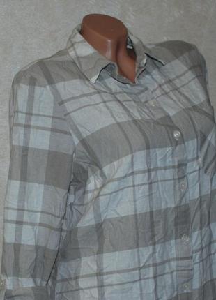 Блуза принтована бренду dorothy perkins / 16%льон 84% бавовна/5 фото
