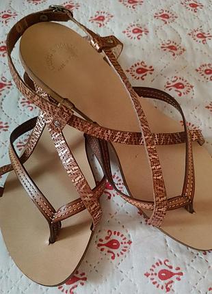 Кожаные женские сандалии casta e dolly