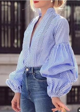 Блуза сорочка zara