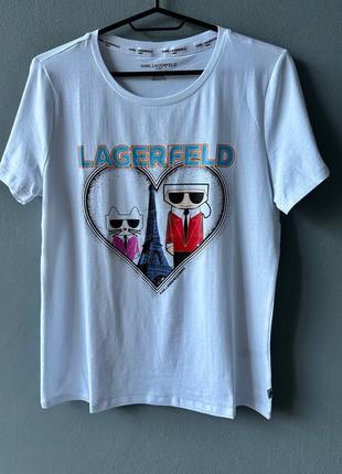 Футболка karl lagerfeld