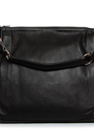 Класическая женская сумка черная alex rai сумка для девушки сумка стильная сумка качественная женская кожаная