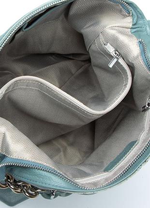 Сумка через плече жіноча alex rai сумка через плече хакі сумка жіноча зі шкіри класична сумка велика5 фото