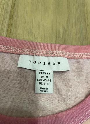 Акція 🎁 стильна футболка topshop petite у смужку з ефектом омбре asos zara6 фото