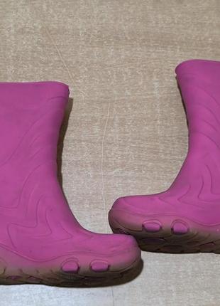Резиновые сапоги праздниковятся при хотьбе 26-27 размер 17 см резиновое сапоги4 фото