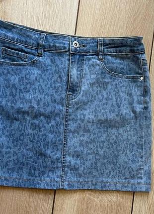 Джинсовая юбка размер 44-46