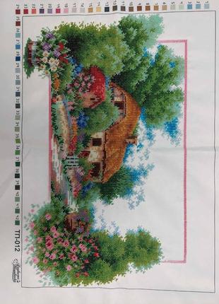 Картини з бісеру «4 пори року»