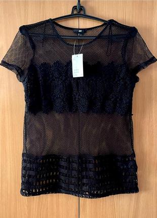 H&amp;m нова котонова футболка