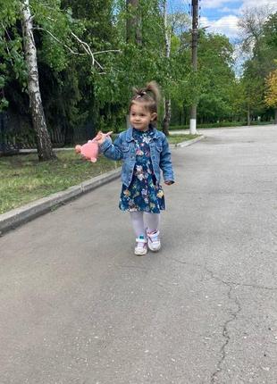 Платье в цветочки