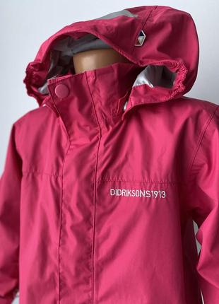 Ветровка дождевик didriksons на 4-6 лет
