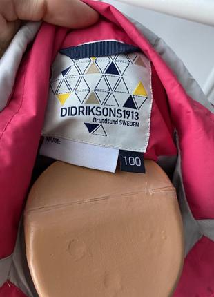 Ветровка дождевик didriksons на 4-6 лет