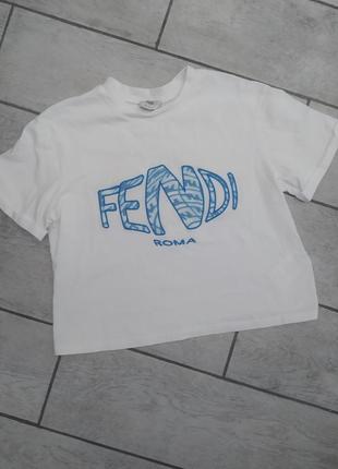 Футболка топ fendi