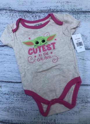 Боди на 6-9 мес star wars