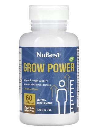 Nubest grow power засіб для росту кісток і здоровʼя суглобів