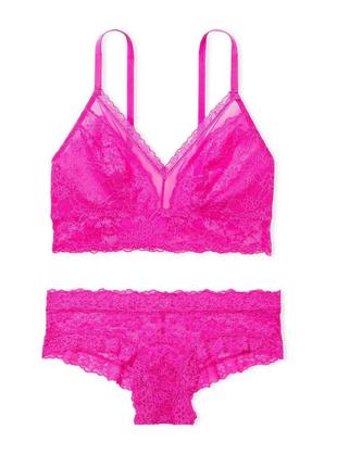 Кружевной комплект белья victoria's secret