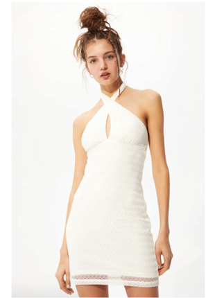 Шикарное летнее платье из трикотажа, на подкладке, от h&m divided. s