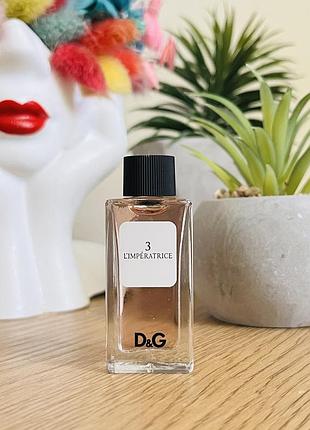 Оригінал мініатюра парфум туалетна вода dolce & gabbana l`imperatrice