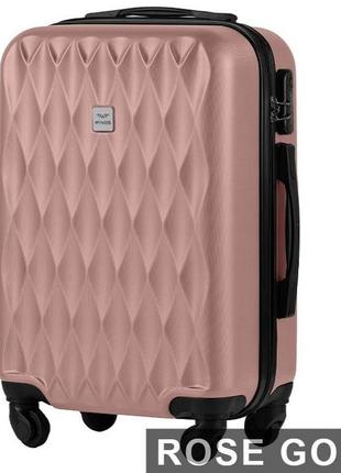 Маленька валізка для ручної поклажі wings розмір xs міні валіза зі знімними колесами дорожня валіза