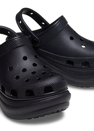Crocs клоги сабо на платформе women´s classic bae clog platform black