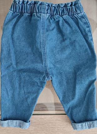 Детские штанишки на малыша 3-6 месяцев