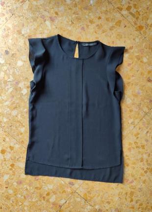 Блуза с воланами zara