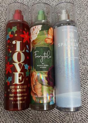 Мист спрей парфюма Montale chocolate greedy works love cotton candy champagne