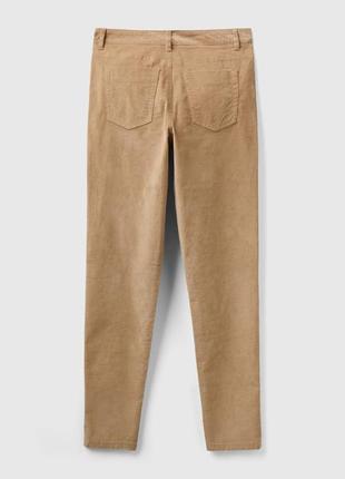 Вельветовые джинсы  united colors of  benetton  skinnz pin up   36  размер