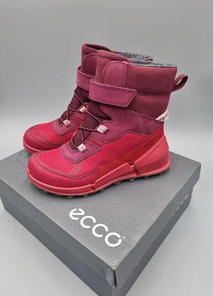 Зимові черевики ecco biom k2 32, 33, 34, 35 р ботинки зимние