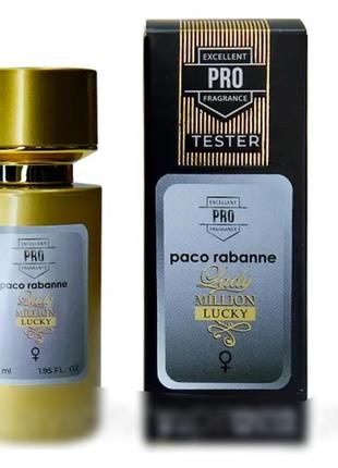 Paco rabanne lady million lucky тестер pro женский 58 мл