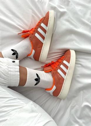 Женские кроссовки adidas campus 00s apricot crush v / smb