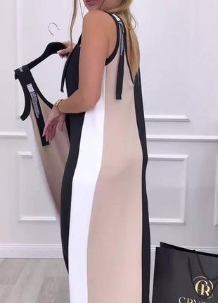 Сукня міді з боковим карманом7 фото