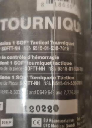 Нові, запаковані! турнікет softt tactical tourniquet 100% оригінал з сша турникет sof tt3 фото