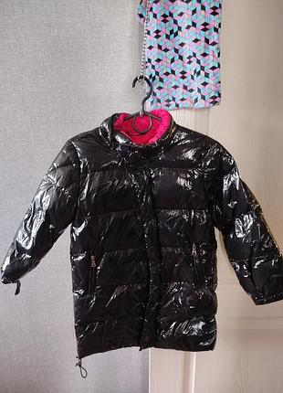 Чорна куртка valentino moncler