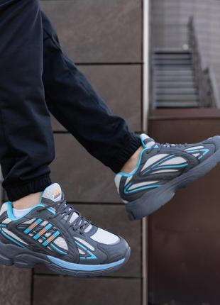 Кросівки чоловічі сірі adidas responce якісні кроси на літо адідас зручне чоловіче взуття для спорту