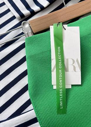 Zara велосипедки зелёные в наличии3 фото