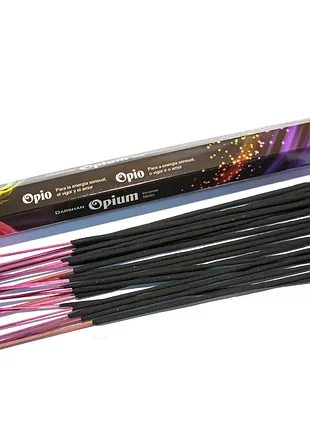 Благовоние opium (опиум) (darshan) (20 шт) (смотрите описание) аромапалочки