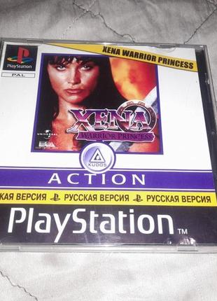 Гра xena warrior princess ps1 playstation 1 ps one диск game cd ксена плейстейшн пс1 play station