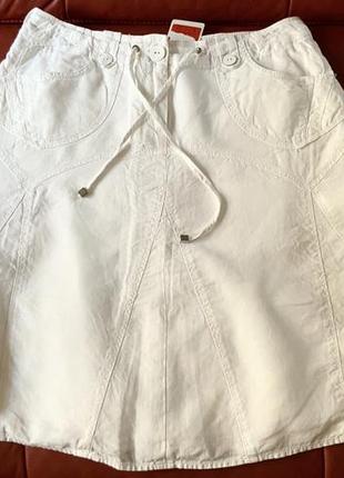 Юбка 100% лен patrice breal, р.40