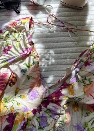Классное летнее воздушное платье h&m 2
