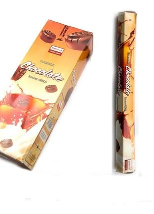Пахощі chocolate (шоколад) (darshan) (20 шт) (дивіться опис) ароматичні палички