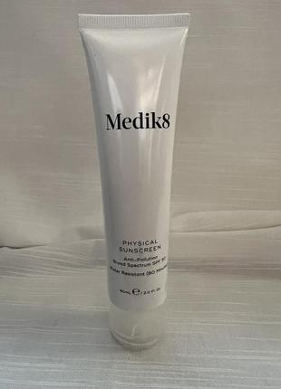 Солнцезащитный крем medik8 physical sunscreen spf 50