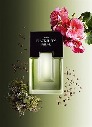 Туалетная вода black suede real для него 75 ml