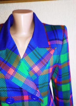 Yves saint laurent шикарний дизайнерський вінтажний піджак, люксова річ5 фото