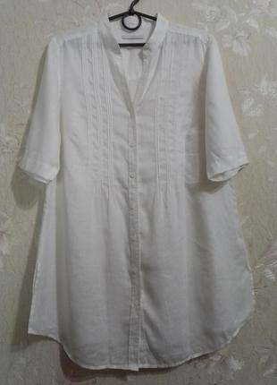 Красивая, льняная блуза.
