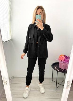 Женский стильный костюм рубашка