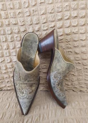 Туфлі казаки. шкіра. мексика